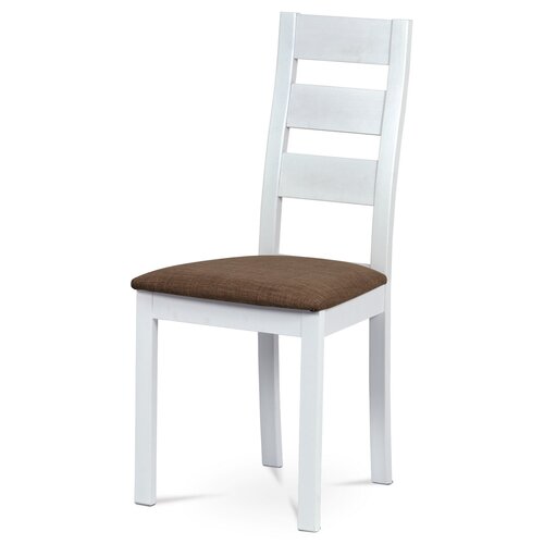 Set de scaune de sufragerie BC-2603 WT, alb, 2 buc