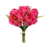 Lalele mănunchi flori artificiale, roz
