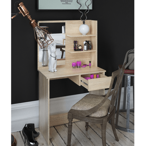 Dekoratívny stôl BELEZA, dub Sonoma