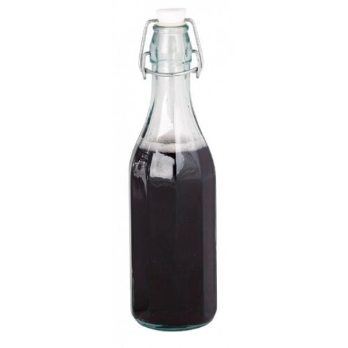 Steklena steklenica z zapiralko, 0,5 l, 6 kosov