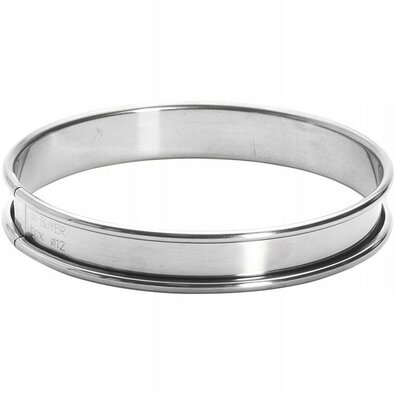 De Buyer 3091.12N okrągła rama do ciasta 12 cm, stal nierdzewna