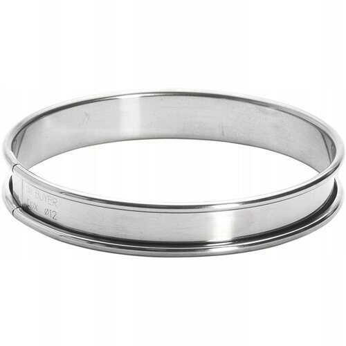 Inel de tort rotund cadru De Buyer 3091.12N 12 cm, oțel inoxidabil