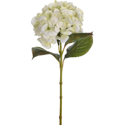 Umelá kvetina Hortenzia zelená, 65 cm