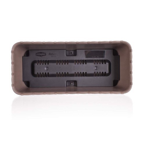 Selbstbewässerungsgefäß 40 cm Hellbraunbraun  ,