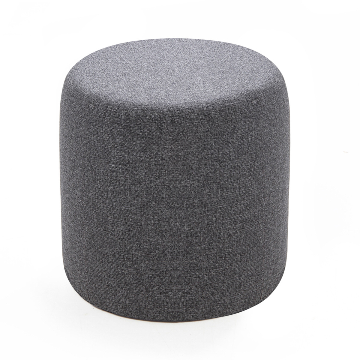 Taburet Silindir Puf Anthracite