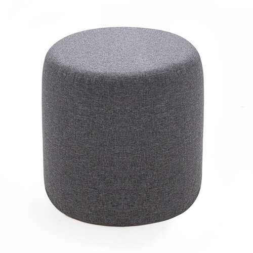 Polsterhocker Silindir Puf Anthracite