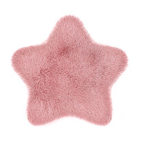 Domarex Soft Star Plush műszőrme, rózsaszín, 60 x 60 cm Domarex Soft Star Plush műszőrme, rózsaszín, 60 x 60 cm