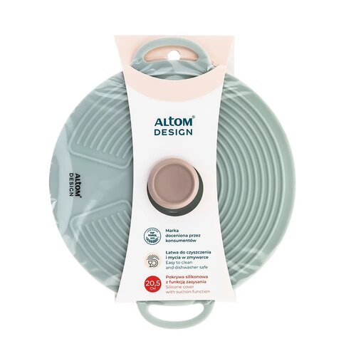 Capac din silicon Altom, salvie, diam. 20,5 cm