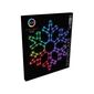 RGB Vianočná LED dekorácia Colouring snowflake 90 LED, 50 x 43 cm