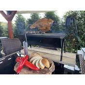 Sharks Gril Barbecue s motorom, 86 x 41 x 51 cm