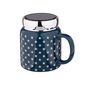 Cană din porțelan cu capac Altom Easy Morning Star, 420 ml