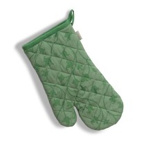 Kela Chňapka rukavice do trouby Cora, 100% bavlna, zelená, 31 x 18 cm