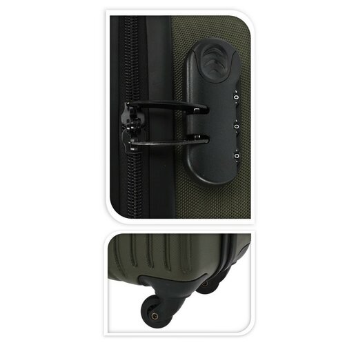 Proworld Potovalna torba na kolesih 28 l, kaki