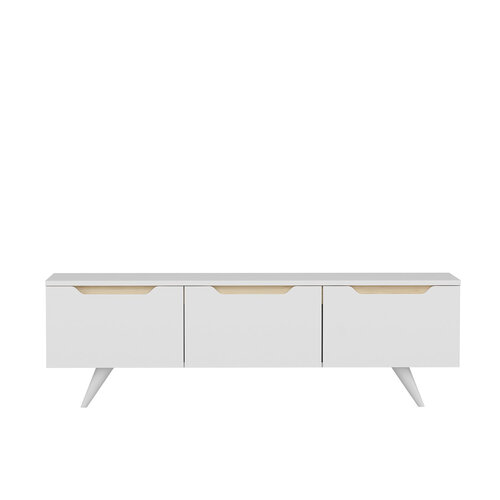 TV-Lowboard Prag White