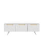 TV-Lowboard Prag White