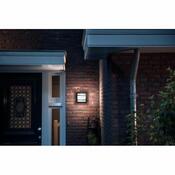 Philips 17394/93/P3 Venkovní nástěnné LED svítidlo Petronia 19 cm, antracit