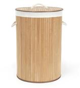 Compactor Koš na špinavé prádlo Bamboo kulatý,přírodní