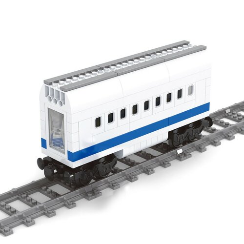 Set Rappa Bloxo tren rapid cu șine 615piese