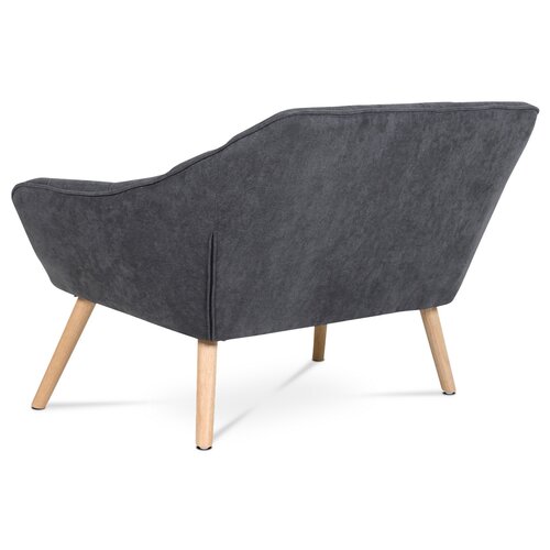 Zweisitziges Sofa AK-322 GREY2, grau