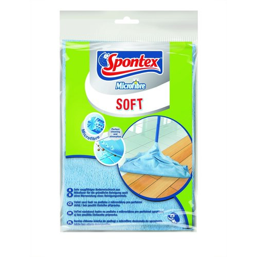 Spontex Soft mikro handra na podlahu 2 ks