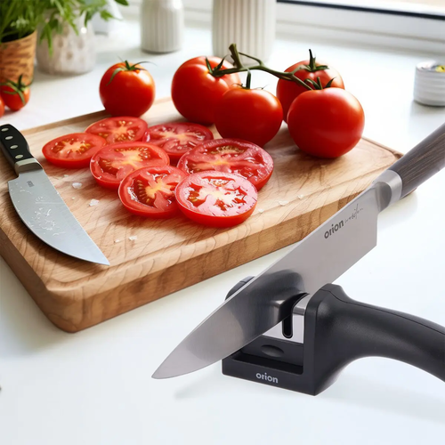Orion Messerschärfer mit Kohlenstoff- undKeramikscheibe