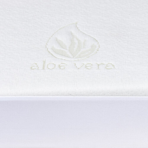 4Home Aloe Vera Nepropustný chránič matrace s lemem, 200 x 200 cm + 30 cm