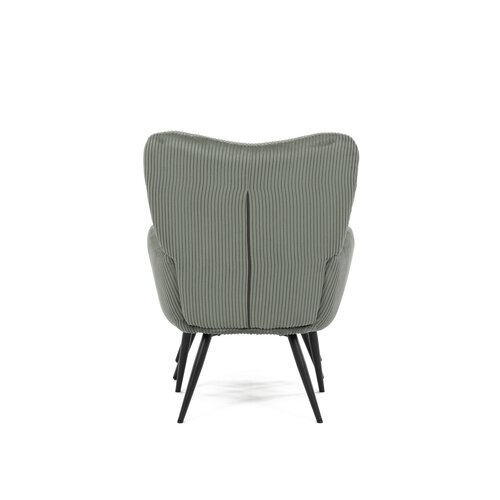 Fotoliu relaxant cu suport pentru picioare L7285GRN6, verde