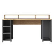 Schreibtisch Hamin Walnut and Anthracite