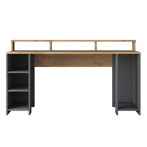 Schreibtisch Hamin Walnut and Anthracite