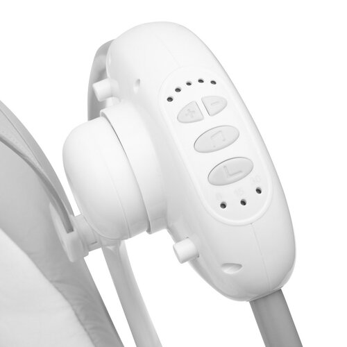 Neu Baby Babywippe Teddy, Grau