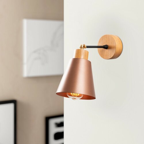 Kinkiet lampa ścienna Manavgat - N-612, miedziany
