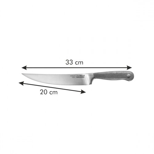 Tescoma Nóż do porcjowania FEELWOOD, 20 cm