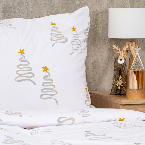 Lenjerie de pat 4Home Christmas tree , 160 x 200 cm, 70 x 80 cm