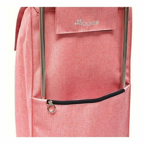 Rolser Jolie Tweed RG2 Trolley auf Rollen, Koralle
