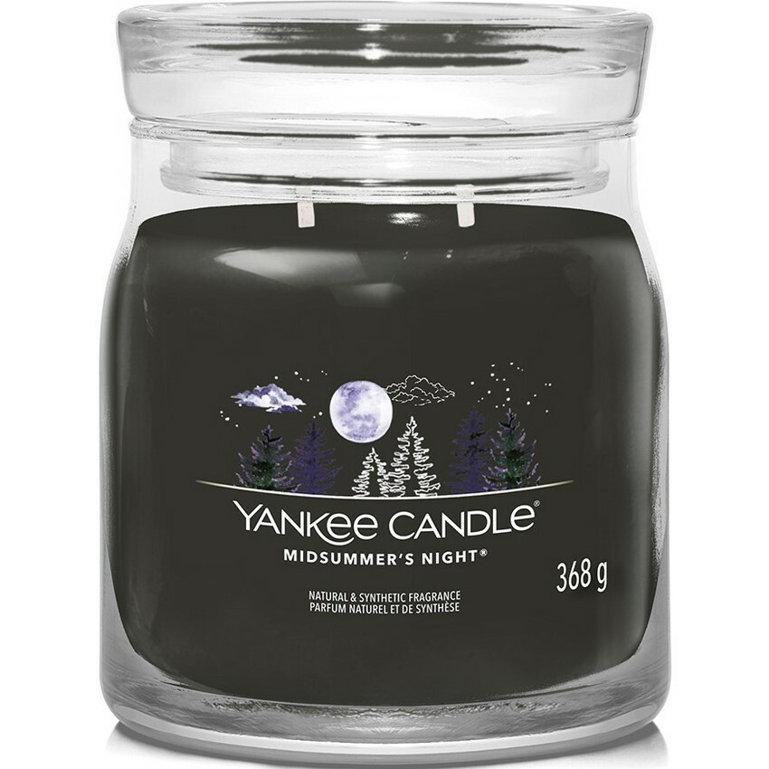 Yankee Candle Świeca zapachowa średnia SignatureMidsummer’s Night, 368 g, M