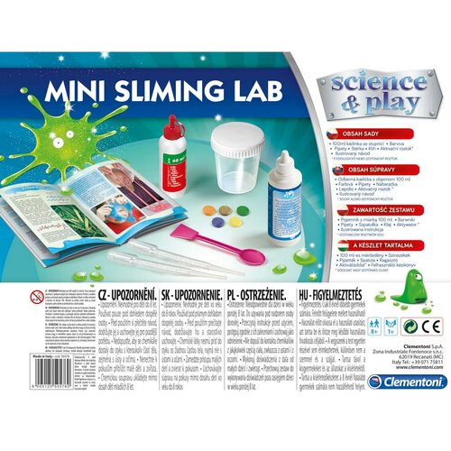 Clementoni otroški laboratorij – izdelava sluzi,mini komplet