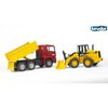 Bruder 2725 Vehicule de construcții MAN nákl.mașină și excavator