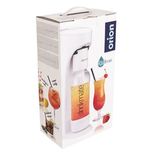 Aparat de bauturi carbogazoase Orion AquaDream DRINKMATE , alb