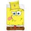 Lenjerie de pat pentru copii Sponge Bob Emoji , 140 x 200, 70 x 90 cm