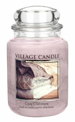 Village Candle Vonná svíčka Kašmírové pohlazení  - Cozy Cashmere, 645 g