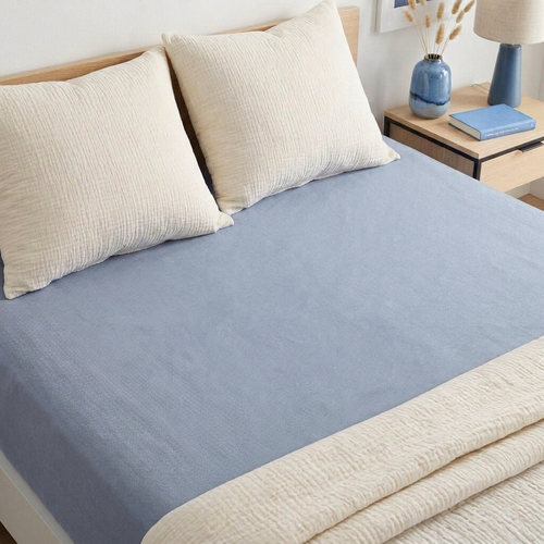 4Home Jersey prostěradlo IDEAL šedá, 200–220 x 200 cm