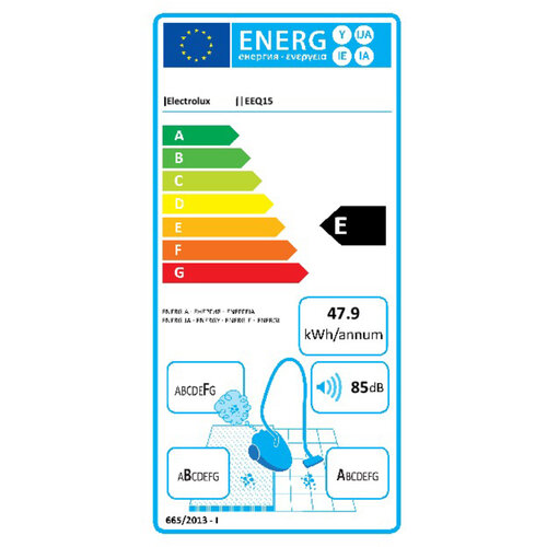 Electrolux EEQ 15 porzsákos porszívó