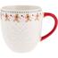 Kubek porcelanowy Pleciony pierniczek 630 ml
