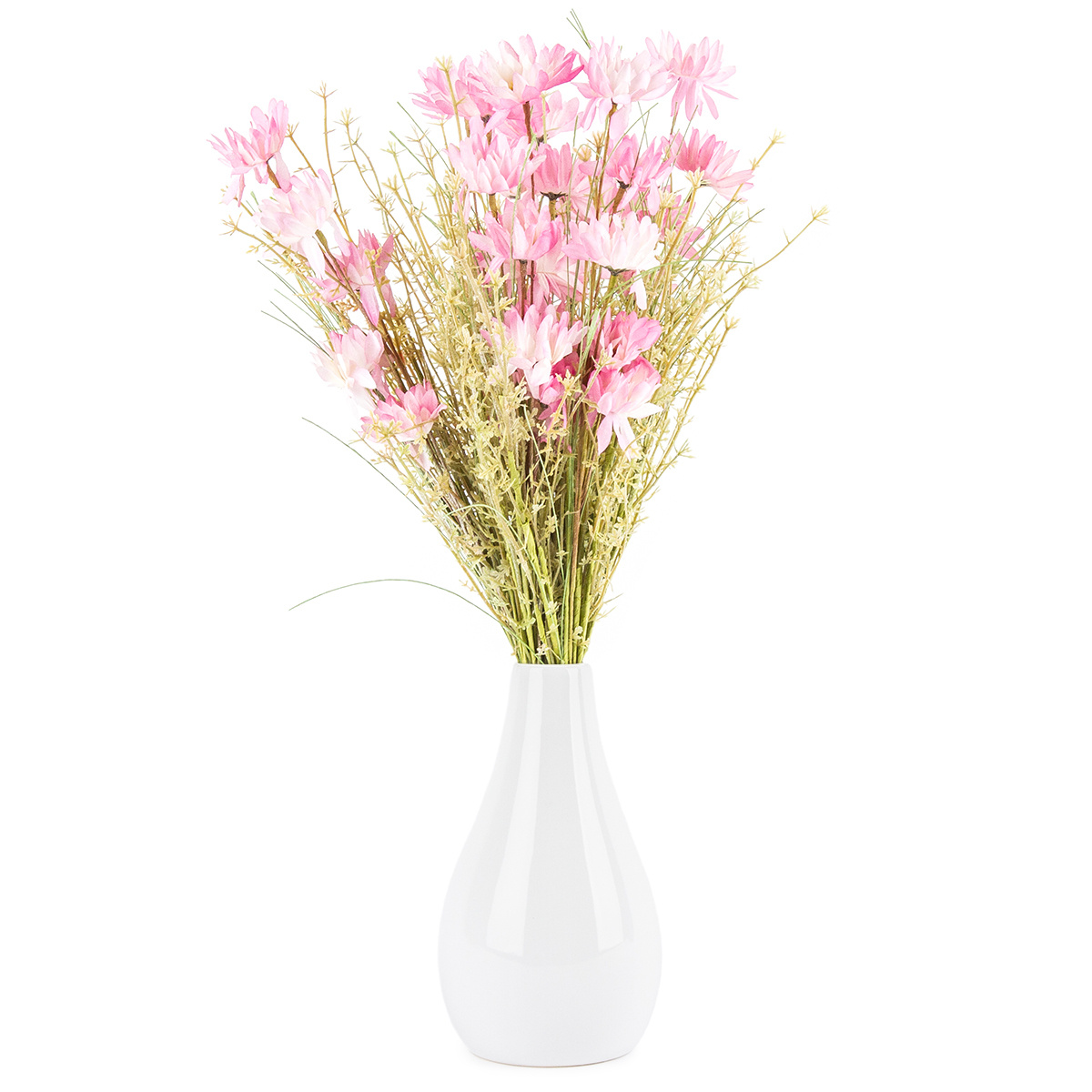 Mű réti virágok, 50 cm, rózsaszín termék 2. képe