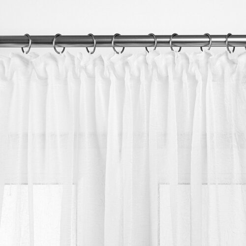 Homede Zavese Kresz Tape, bele, 140 x 275 cm