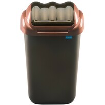 Odpadkový koš FALA 30 l, černá/zlatá Odpadkový koš FALA 30 l, černá/zlatá