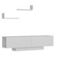 TV-Lowboard Ekol White