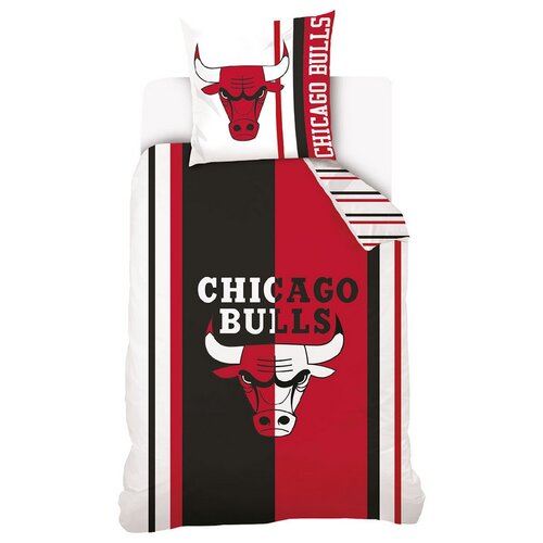 Pościel koszykarska NBA Chicago Bulls, 140 x 200 cm, 70 x 90 cm