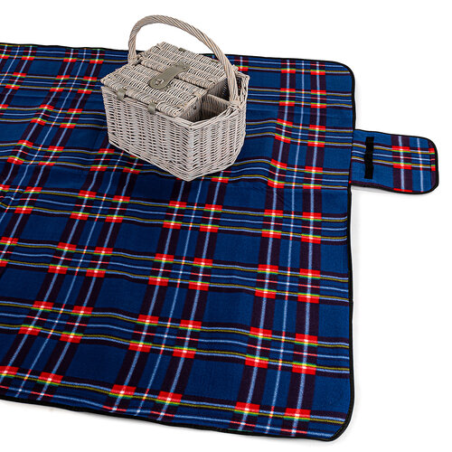 Pătură de picnic, albastru, 150 x 200 cm