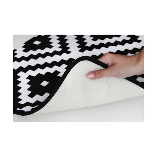 Covor din spumă cu memorie Domarex Soft Geometric, 120 x 160 cm